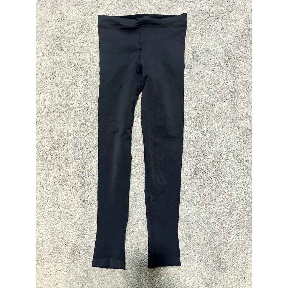 Skims Black Seamless Tights Large